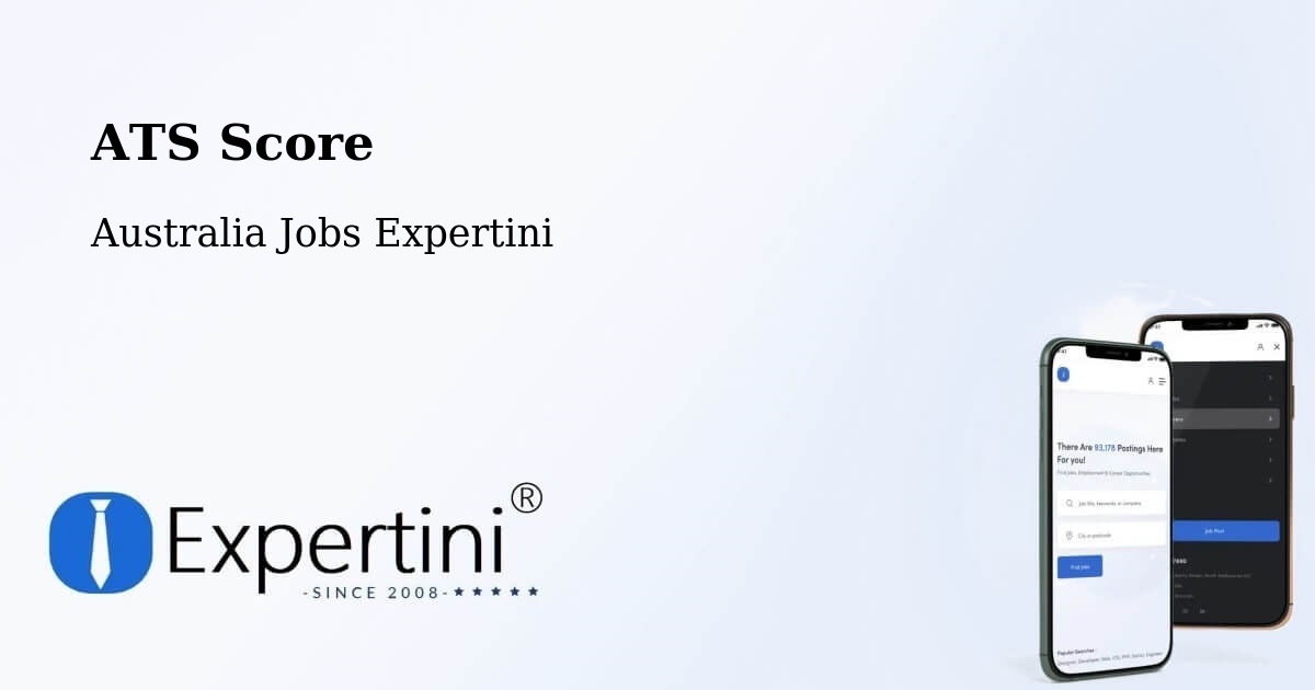 Resume ATS Score & Job Description Match Tool – Table Top - Australia Jobs Expertini