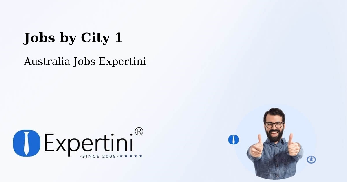 City Jobs in Australia - Expertini